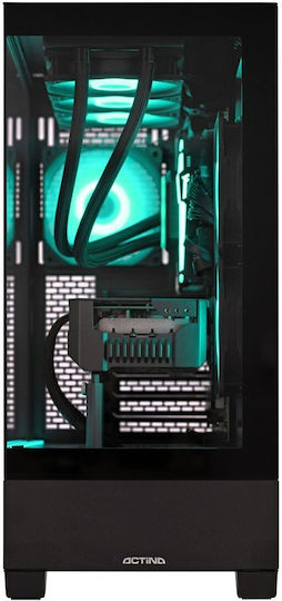 Actina KOMACNGIP0309 Gaming Desktop PC (Ryzen 9-9900X/32GB DDR5/2TB SSD/GeForce RTX 5090/Fără OS)