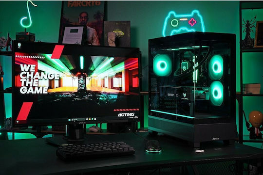 Actina KOMACNGIP0309 Gaming Desktop PC (Ryzen 9-9900X/32GB DDR5/2TB SSD/GeForce RTX 5090/Fără OS)
