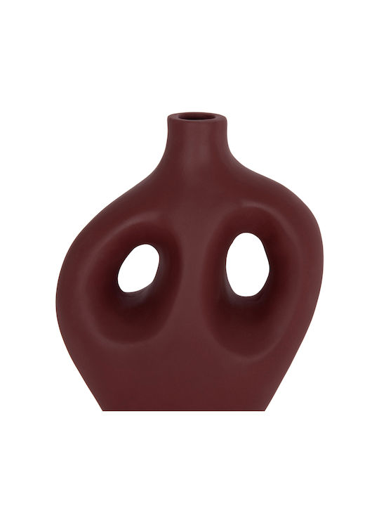 HomeMarkt Decorative Vase Fliker Orange 3x3x30cm