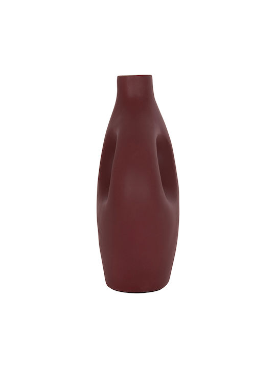 HomeMarkt Decorative Vase Fliker Orange 3x3x30cm