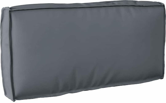 vidaXL Pernă De Bancă Pentru Perne Pentru Scaune De Grădină Antracit 2 Buc 80x80 Cm
