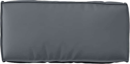 vidaXL Pernă De Bancă Pentru Perne Pentru Scaune De Grădină Antracit 2 Buc 80x80 Cm