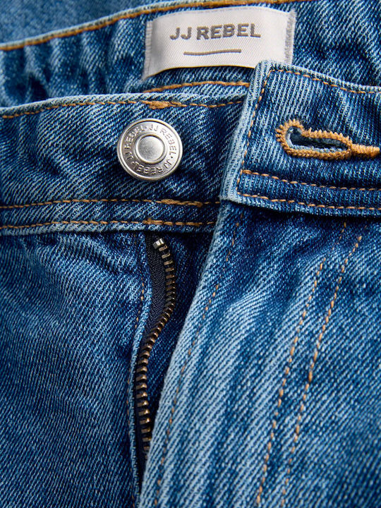 Men's Jeans Pants with Regular Fit Blue Denim