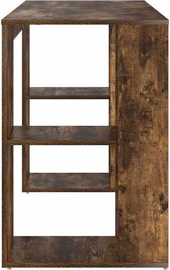 Schreibtisch Holz Smoked Oak 130x50.5x75cm