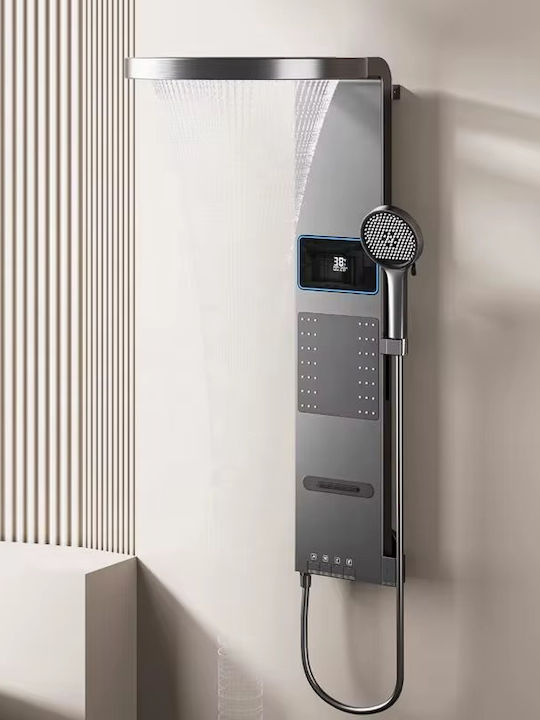 Naron Στήλη Υδρομασάζ 113cm Γκρι