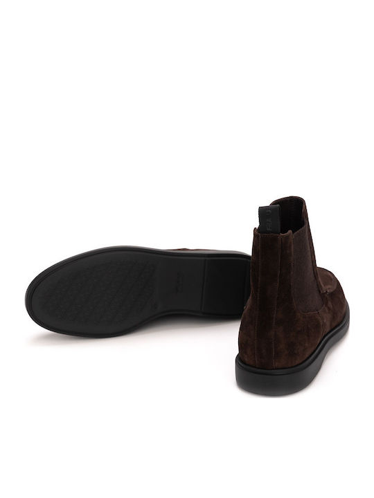 Suede Brown Chelsea Boots