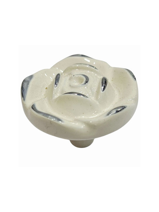 ACM Knob Furniture made of Zamak & Metallic White-nickel 12019-000-12B1 1pcs