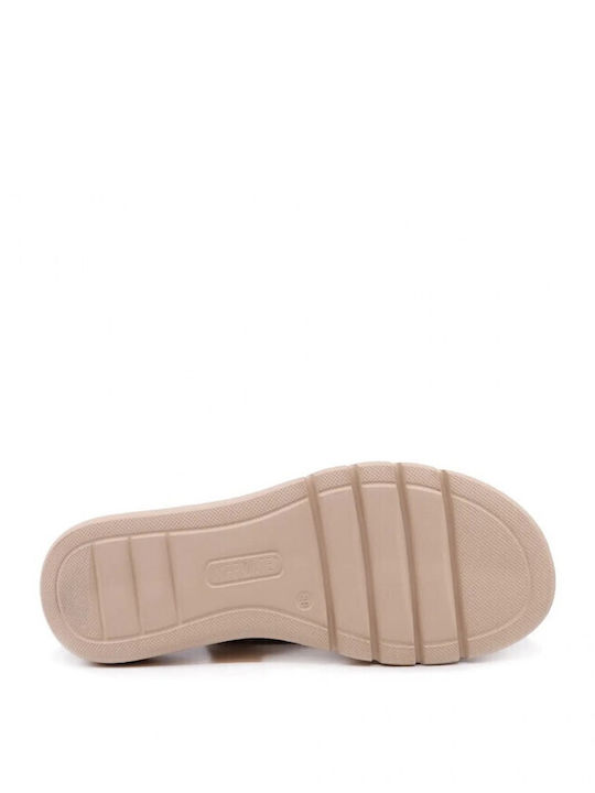 Anatomische Damenplattformen Beige