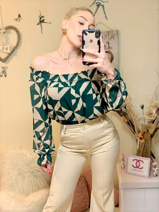 Woman's Fashion Blouse Green