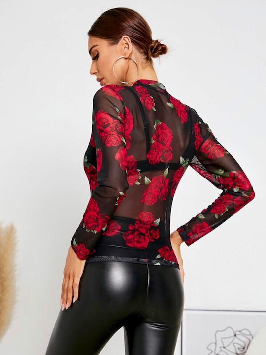 Women's Blouse Red