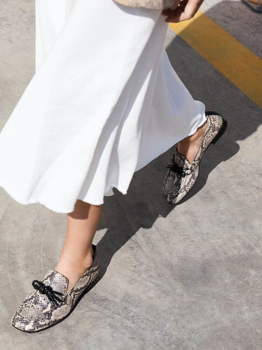 Leder Damen Loafers