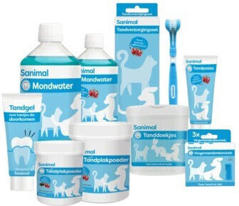 Dental Wipes Dogs Cats Sanimal