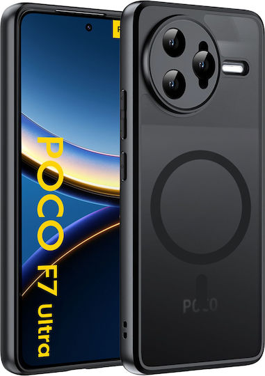 Erbord Back Cover Πλαστικό / Σιλικόνης Μαύρο (Poco F7 Ultra)