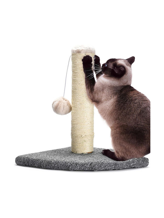 Post Cats Fluffy Ball Toy Pfotenolymp Ονυχοδρόμιο Μπεζ 34x26εκ.