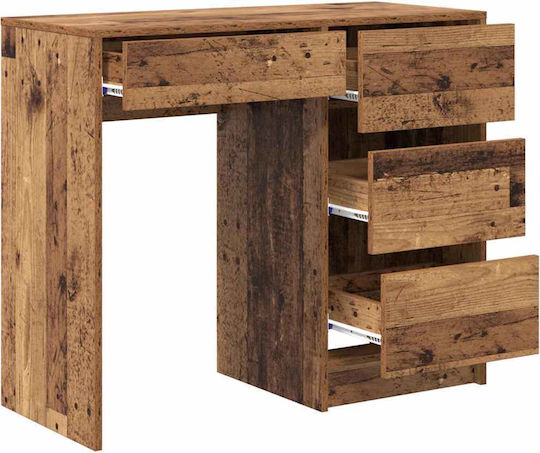 Computer Büro Holz Old Wood 90x37.5x75cm