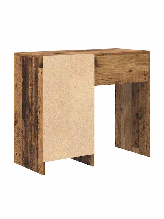 Γραφείο Υπολογιστή Ξύλινο Παλιό Ξύλο 90x37.5x75εκ.