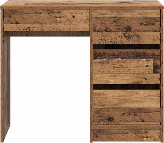 Computer Büro Holz Old Wood 90x37.5x75cm