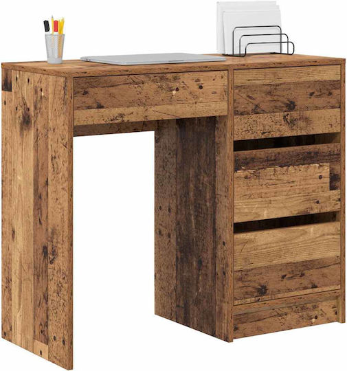Computer Büro Holz Old Wood 90x37.5x75cm