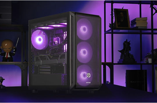 Actina KOMACNGIP0264 Гейминг Настолен компютър (i7-14700KF/32GB DDR5/2TB SSD/GeForce RTX 5090/Без операционна система)