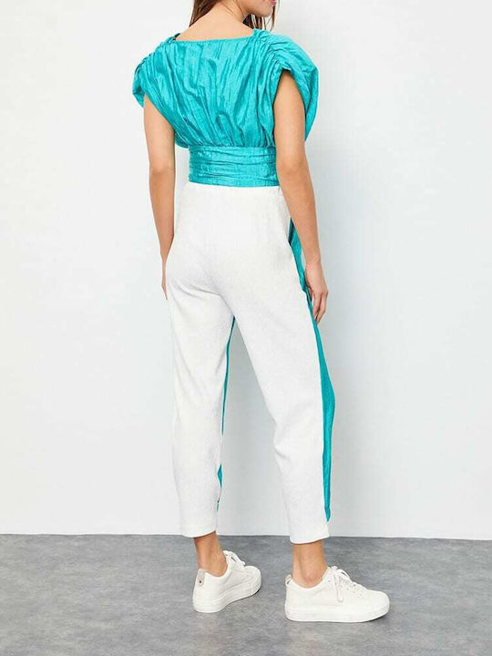Women's Blouse Turquoise