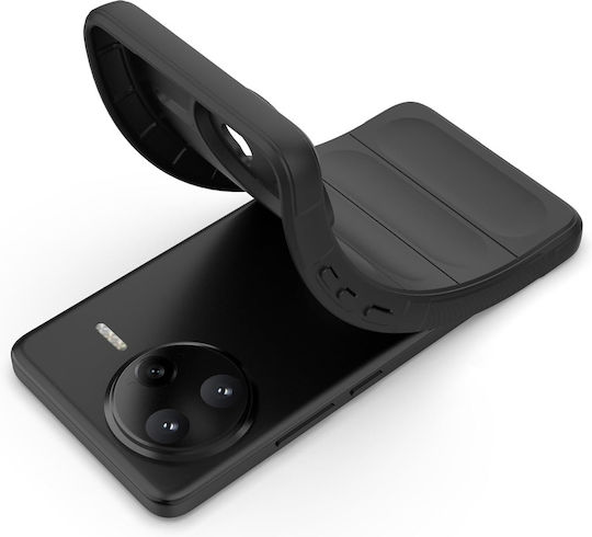 Black Silicone Back Cover (Poco F7 Ultra)