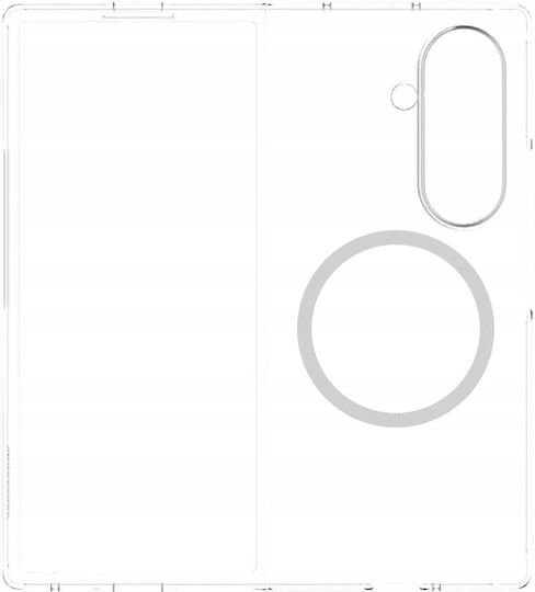 Spacecase Crystal Back Cover Plastic 2mm Transparent (Galaxy Z Fold7)