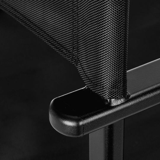 Gabbiano Chair for Makeup with Adjustable Height Black