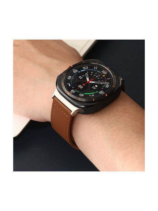 Каишка Кожа Тъмносин (Amazfit T-Rex 3)