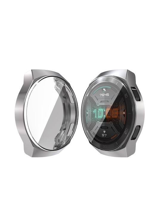 TPU Cover Silicone Case in Silver color for Huawei Watch GT 2e