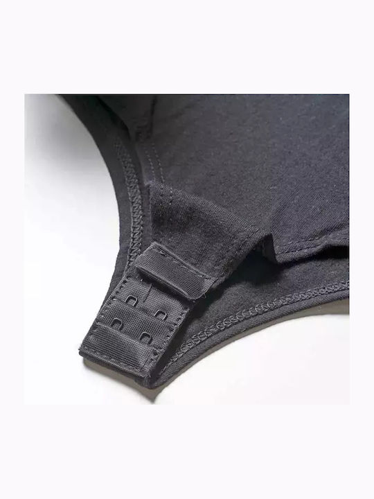 Kids' Bodysuit Long Sleeve Black