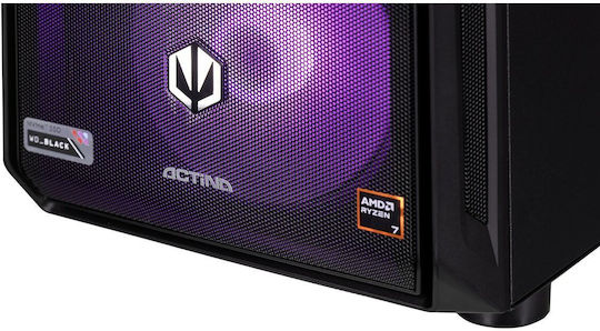 Actina KOMACNGIP0245 Gaming Desktop PC (Ryzen 7-7800X3D/32GB DDR5/2TB SSD/GeForce RTX 5070 Ti/Fără OS)
