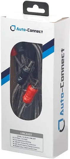 L1rca55t Cablu Semnal Rca Pereche Răsucită Nivel 1 Auto-connect 5.5m