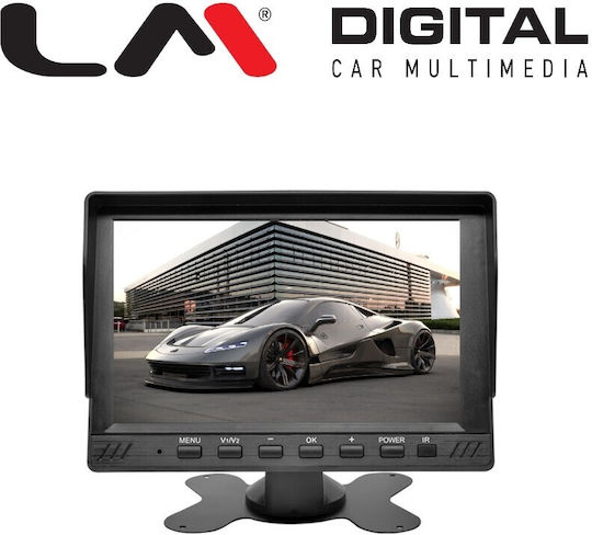 LM Digital Οθόνη 7" για Ταμπλό Αυτοκινήτου Universal