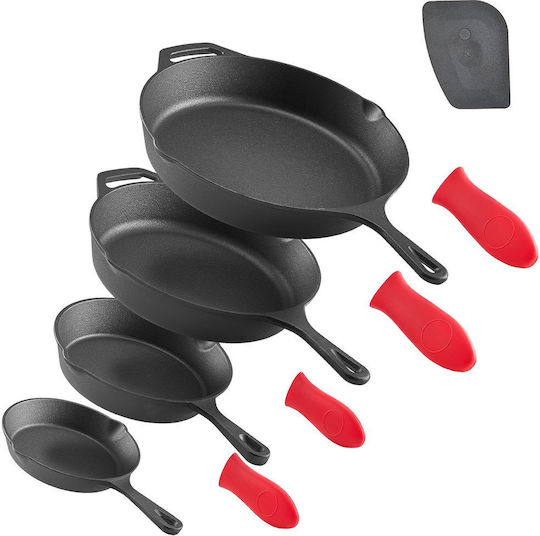 Vevor Vevor 4-teiliges Gusseisen Töpfe & Pfannen Set