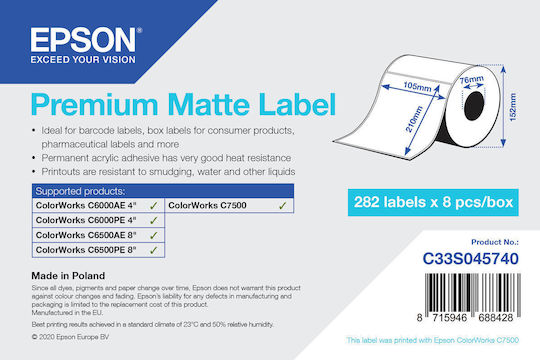 Epson Autocolante Autoadezive pe Rolă 1buc
