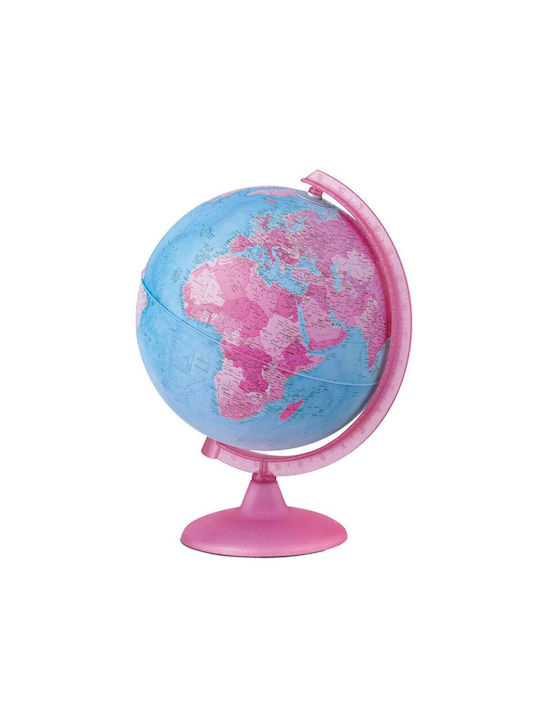 Illuminated Globe Nova Rico Pinkglobe 25 Cm