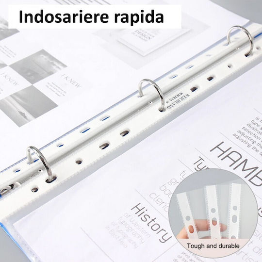 Set Foi Pentru Legătorie Protectoare A4 100 Bucăți