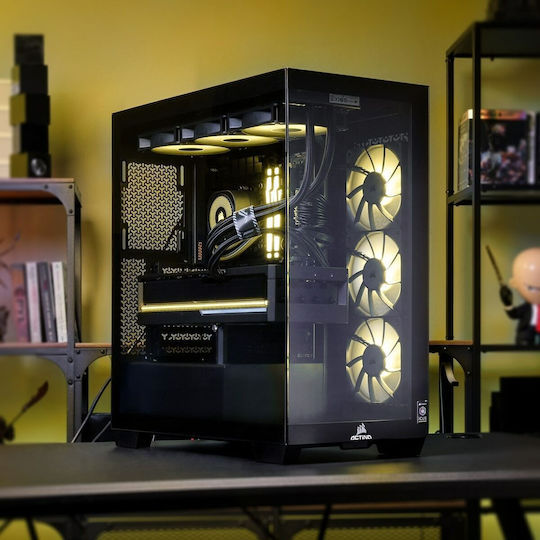 Actina KOMACNGIP0207 Гейминг Настолен компютър (Ryzen 9-7900X/32GB DDR5/1TB SSD/GeForce RTX 5070 Ti/Без операционна система)