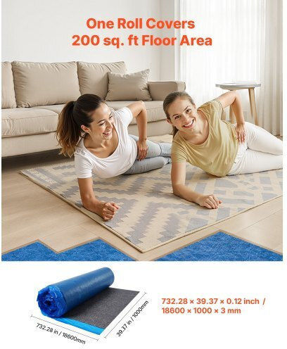 Vevor Plastic Floor 3mm in Roll