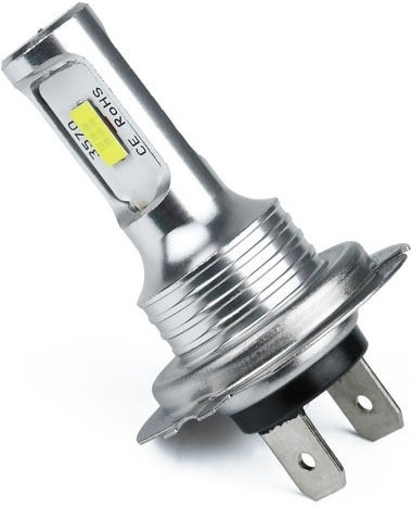 Set 2 Lămpi Auto Led H7 Csp 3570 5000 Lm 40w Putere Led Alb Rece 6000 K Lumini Ceată Faza Scăzută Faza Înaltă Instalare Plug Play