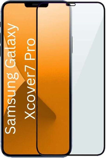 Folie Protectie Telefoane Samsung Galaxy XCover7 Pro Skyddar Innovation Sticlă Călită Ultra HD 111D Protecție Instalare Ușoară Set Autocolante Transparent