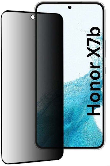 Screen Protector Honor X7b 90 Smart X7b 5g Anti-spy Ultra HD 9h Protecție Ușoară Instalare 111d Privacy Set Autocolant