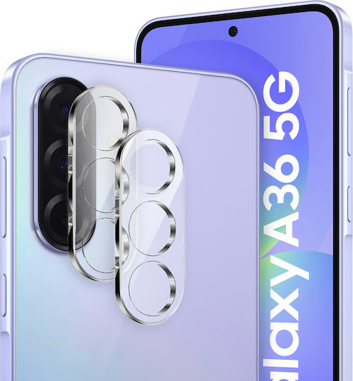 2x Стъкло За Камера Erbord Samsung Galaxy A36 5G Прозрачно