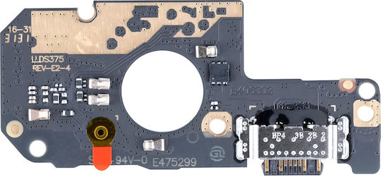 Clappio Charging Port Xiaomi Redmi Note 12S USB-C Connector Repair Part Black