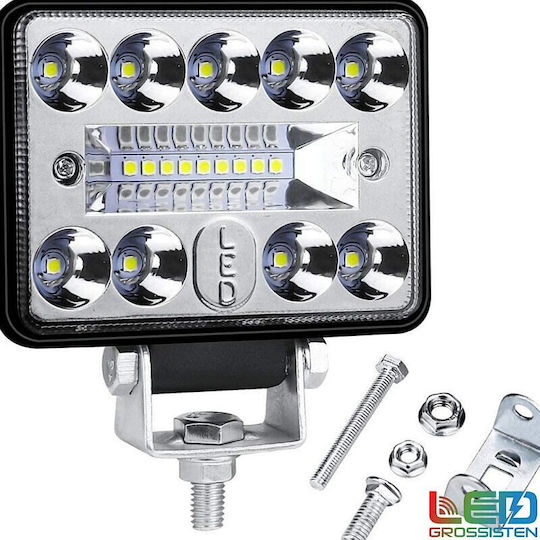 Proiector Auto LED 10-30V 54W Putere 2800lm Luminozitate Carcasă din Aluminiu IP67