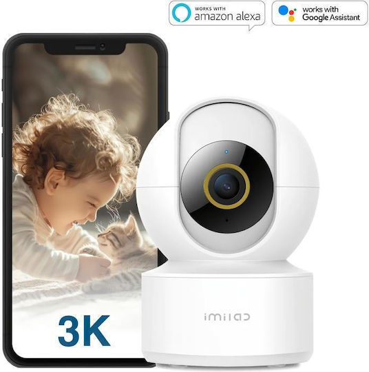 Imilab C22 IP Κάμερα Παρακολούθησης Wi-Fi Full HD+ 5MP με Αμφίδρομη Επικοινωνία