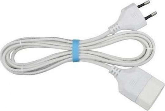 CHaralampidis Extension Cable Cord 3 x 1.5mm²/2m White