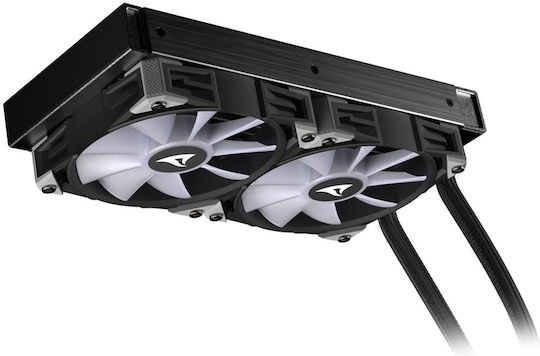 Sharkoon S80 RGB Охлаждане AIO CPU с 2 Вентилатора 120mm