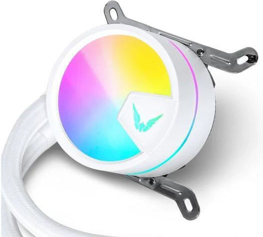 Valkyrie A360 Υδρόψυξη AIO CPU με 3 Ανεμιστήρες 120mm και RGB Φωτισμό Λευκή