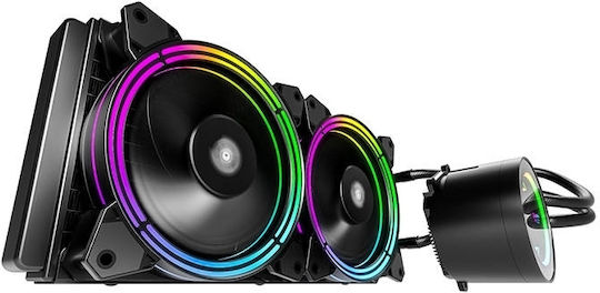 Darkflash TR-240 RGB v3 Υδρόψυξη AIO CPU με 2 Ανεμιστήρες 120mm